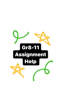 Gr8-11 Assignments