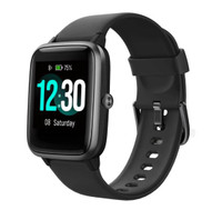 Fitpolo smart watch/montre intelligente noire 