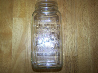 Mason Jar – Canadian Mason – Vintage square canning jar