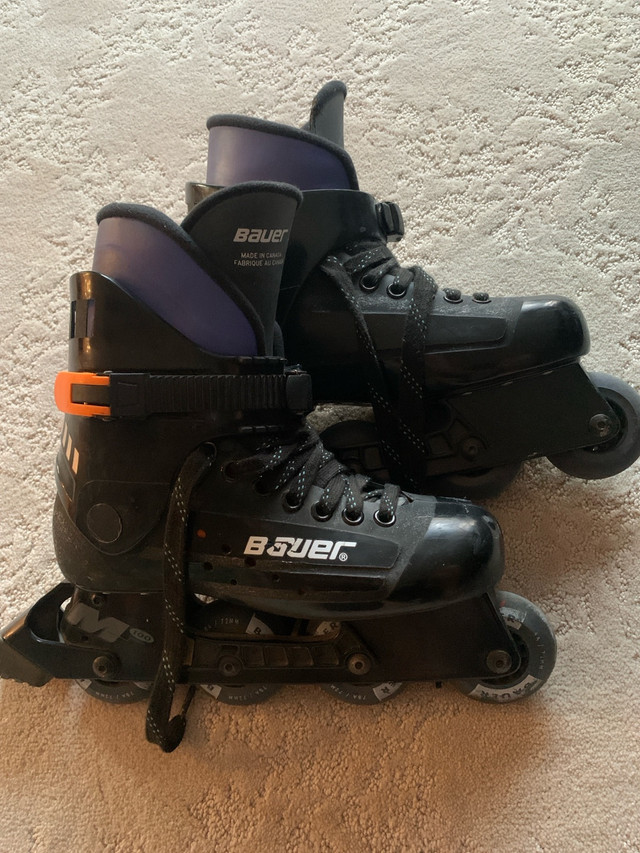 Bauer in-line roller blades (Size 7) - Excellent Condition  in Skates & Blades in Strathcona County - Image 2