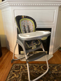 From baby to toddler high chair 