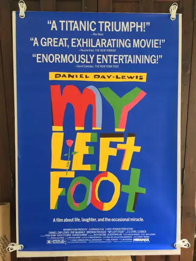 “My Left Foot” (1989) Original Movie Poster, View more