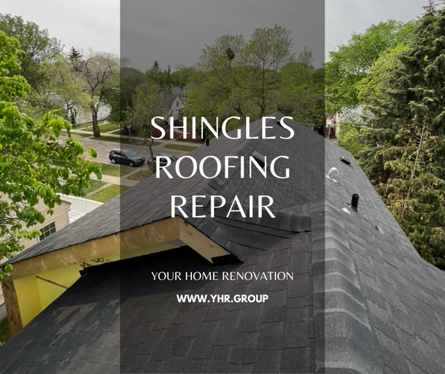 SHINGLES | RUBBER | METAL | FLAT ROOFING in Roofing in Edmonton