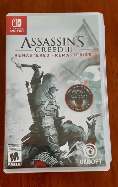 ASSASINS CREED III**Switch, View more