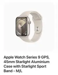 Apple Watch Series 9 GPS 45 mm