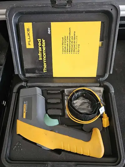 This is a new Fluke 561 Infrared Thermometer, a versatile tool for measuring temperature without con...