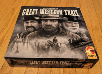 Great Western Trail board game - BGG Top 100 #15 - LIKE NEW