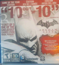 PS3 Game: Batman Arkham City - Game of the Year Edition (GOTY)