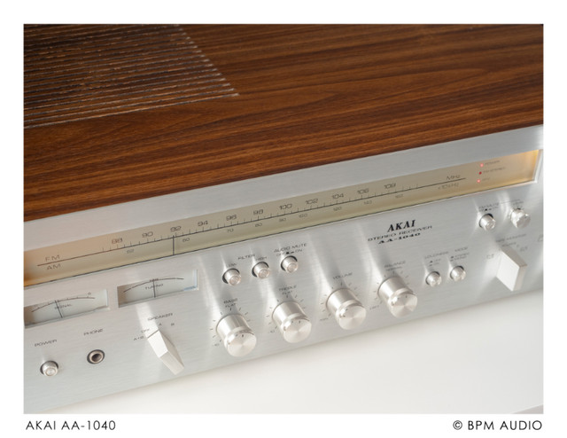 AKAI-AA-1040 Stereo Receiver- MINT. in General Electronics in Ottawa - Image 3
