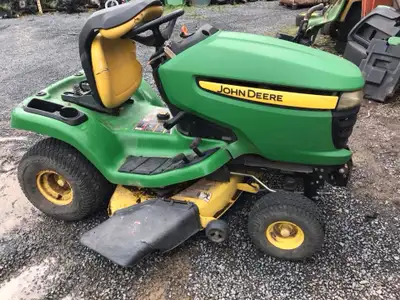 Looking to buy a craftsman or John Deere lawn tractor, ok if it needs work done to it