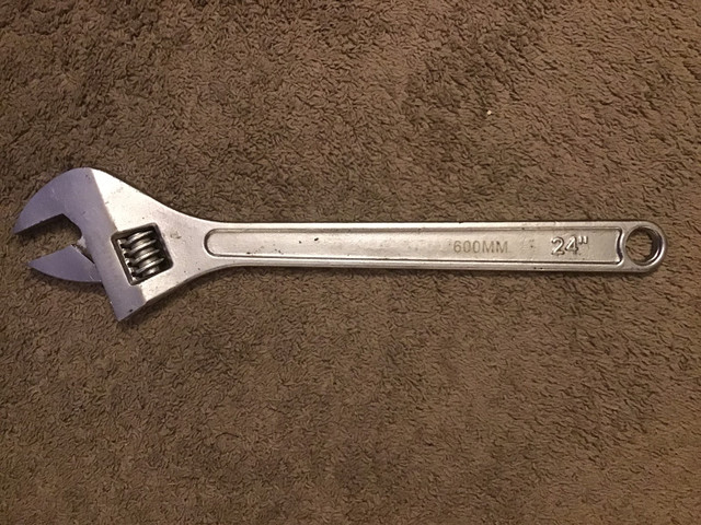 24” Crescent Wrench  600mm forged steel  sale price $140 in Hand Tools in Calgary