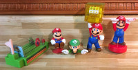 Jouets Mcdonald Mario Bros et Luigi (les 5 pour $10)
