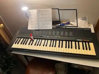 YAMAHA ELECTRIC PIANO PSR - 18, View more