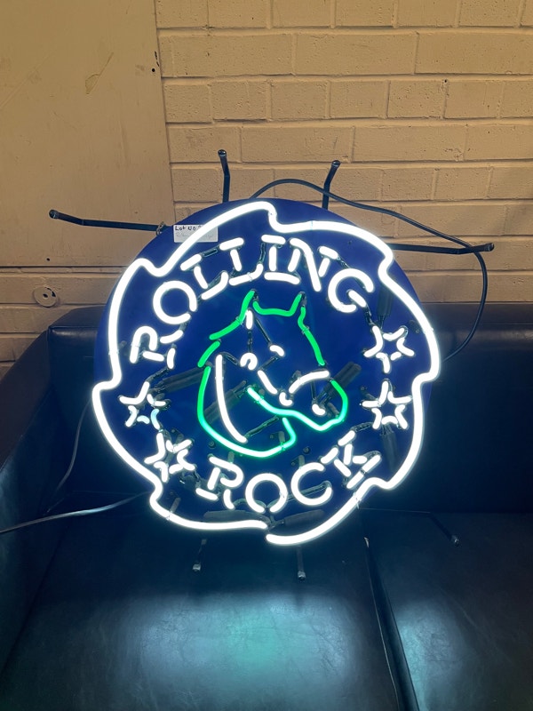 Rolling Rock Lighting Signage Board Other Kitchener / Waterloo Kijiji