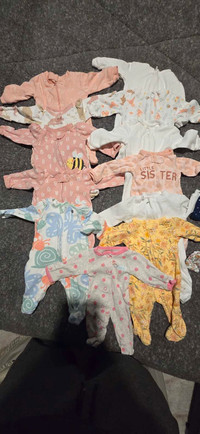 Preemie cloths and diapers 
