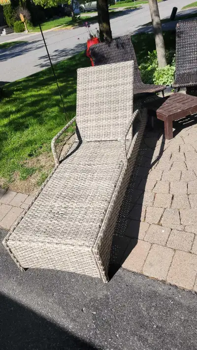 Wicker Patio , pool  Lounge Chair, View more