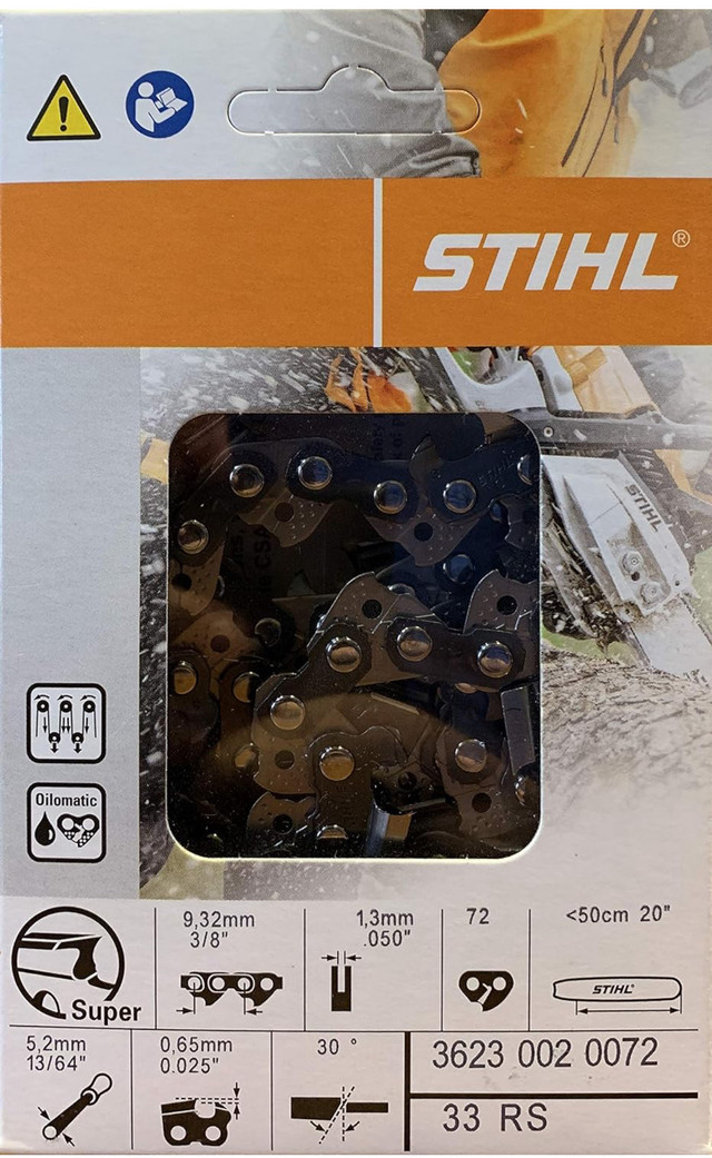Stihl 3/8" 33 RS chain 72 DL in Power Tools in Brantford