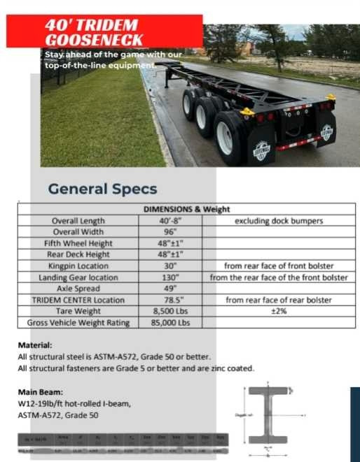 New Container Chassis 20/40 Made in USA 2 axle / 3 axle in Other in Calgary - Image 4