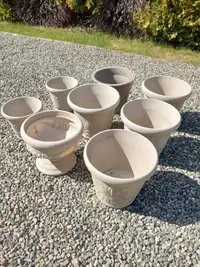 Outdoor Double-Walled Used Plastic Pots