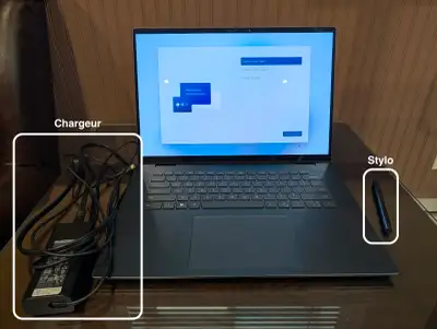 Laptop Dell Inspiron + accessoires, View more