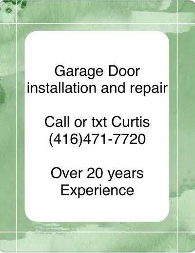 garage door repair and installation, View more
