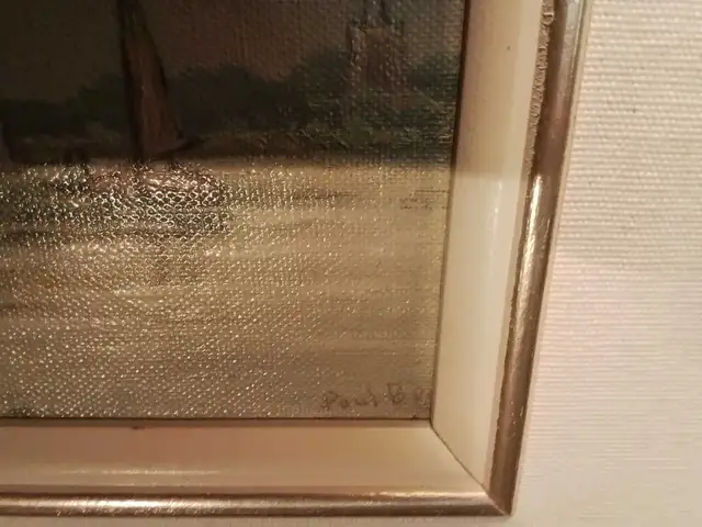  Antique Paul B Oil Painting in Arts & Collectibles in City of Toronto - Image 5