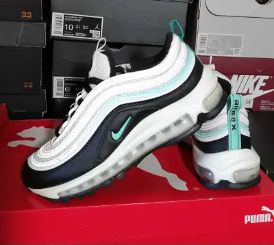 NIKE AIR MAX 97s "TIFANNY" WOMEN SZ 6 WORE 3TIMES INDOOR , View more