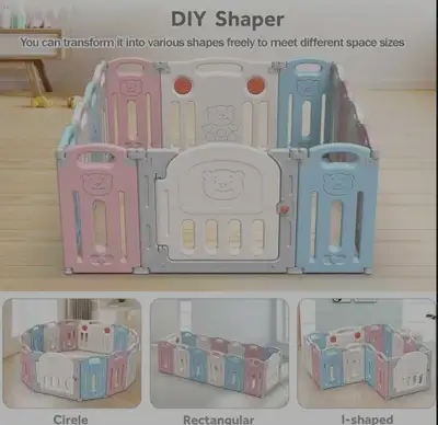Baby Playpen 14 Panel Kids Activity Centre, View more