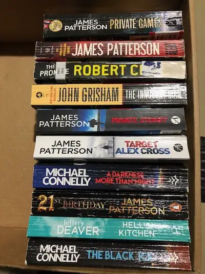 10 Soft Cover Fiction Books, View more