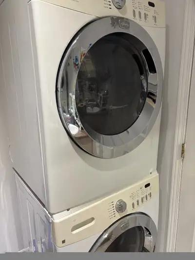 Hello, Good working condition dryer on sale. Washer will work well as with small repair. If you need...