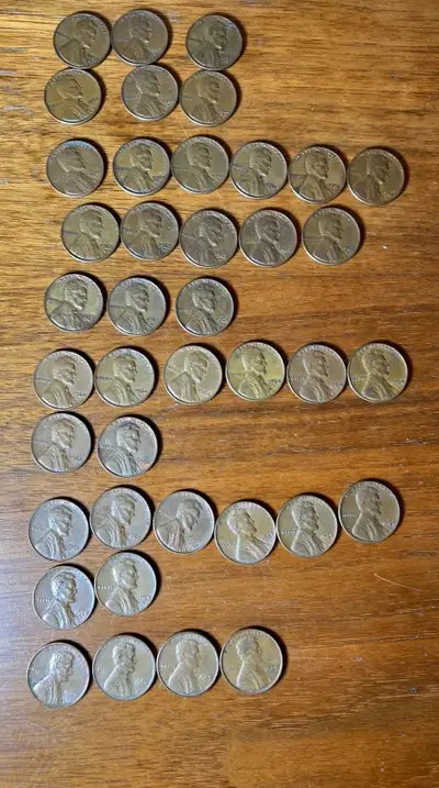 Coin American Copper Pennies, View more