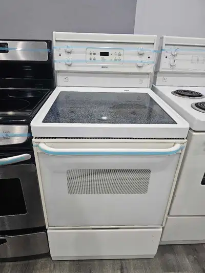 Apartment Size Frigidaire 24" White Electric Ceramic Top Stove , View more