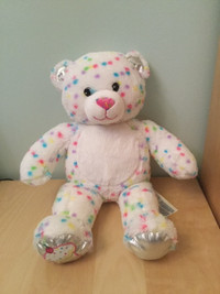 Build a Bear Teddy Bear, Vanilla Sprinkles Cupcake