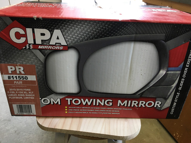 Trailer towing mirrors (2015-2019 F150) in RV & Camper Parts & Accessories in Edmonton