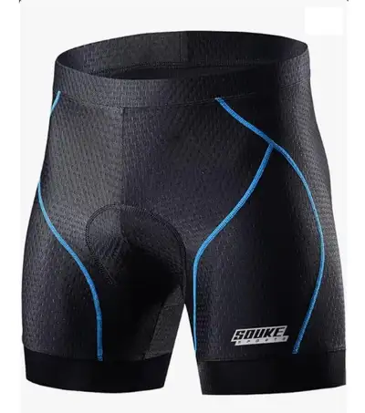 Souke Sports Men's Cycling Underwear Shorts 4D Padded XXL, View more