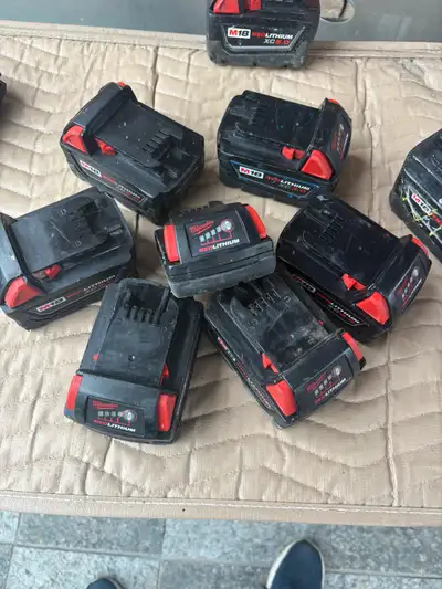 Milwaukee M18 Batteries, View more
