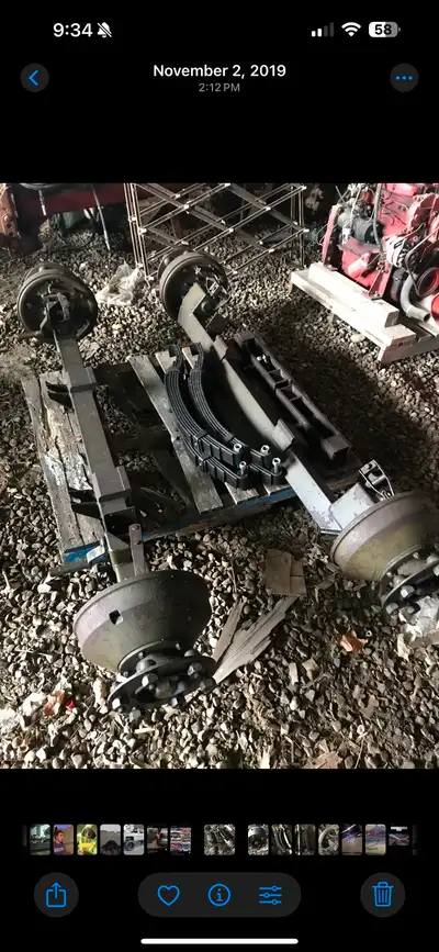 Bought them as axles for a project trailer that never happened. Just looking to get something back o...