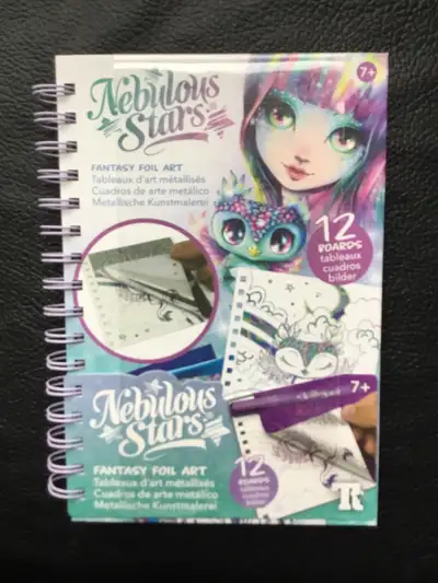 nebulous stars foil art book, View more
