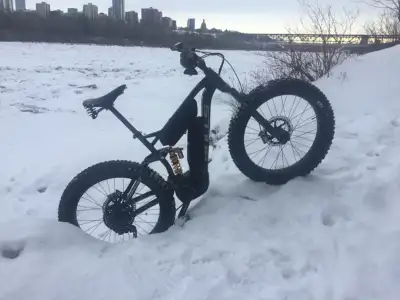 RARE - BULLS MONSTER EFS FULL SUSPENSION FATTIE EBIKE., View more