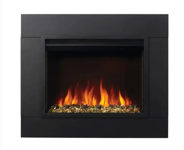 Napoleon Cineview 26 Electric Fireplace + 4-Sided Trim Kit – Exc62863285329153124