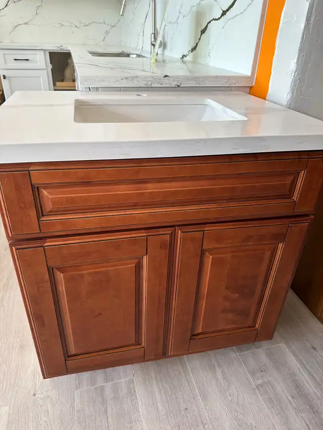 Bathroom wall cabinet, medicine cabinet on sale-all wood in Multi-item in Markham / York Region - Image 9