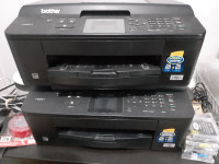 Free - 2  Brother inkjet printer - for parts or repair