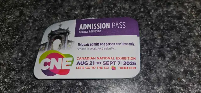 CNE 6x GENERAL ADMISSION 
