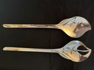 WMF vintage salad tongs, View more