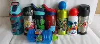 Thermos water bottle $5 each or less 