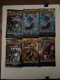 Sun and Moon Booster Packs