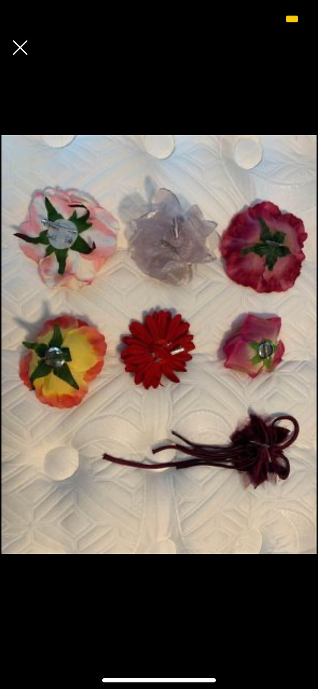 NEW Flower Pins (for Clothes, Hats, Hairbands, Photo Shoots) in Multi-item in London - Image 3