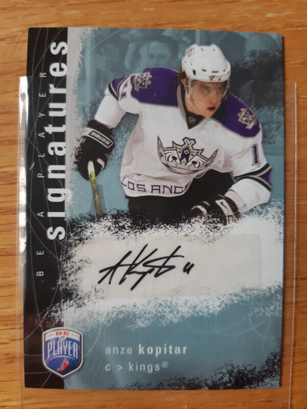 2007-08 BE A PLAYER SIGNATURES ANZE KOPITAR AUTO LA KINGS in Arts & Collectibles in St. Catharines - Image 2