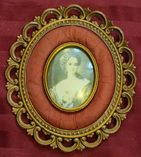 Antique Lady Dover Cameo Lithograph