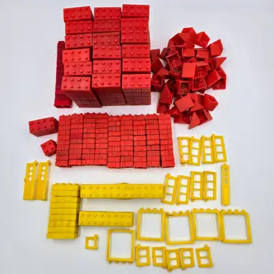 Reliable Easylock Unbreakable Brick Building Blocks Red Yellow W, View more